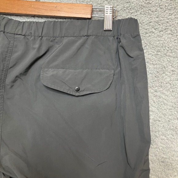 Vtg Travelsmith Pants Men L Gray Nylon Zip Pocket Travel Hiking Outdoor Gorpcore - Picture 4 of 9